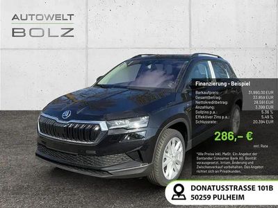 Second-hand Skoda Karoq Selection 150 CP (110 kW) 2025 Negru SUV