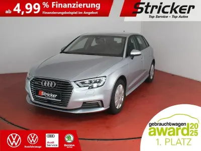 Gebraucht Audi A3 Sportback e-tron Basis 204 PS (150 kW) 2019 Florettsilber metallic (metallic) Kleinwagen