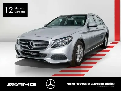 Gebraucht Mercedes C250 Avantgarde 204 PS (150 kW) 2017 Iridiumsilber metallic Kombi