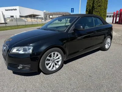 Gebraucht Audi A3 Cabriolet Ambition 140 PS (102 kW) 2009 Schwarz Cabrio