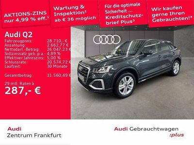 Manhattangrau metallic Gebraucht 2025 Audi Q2 Advanced Plus SUV | 28.710 € (Guter Preis)