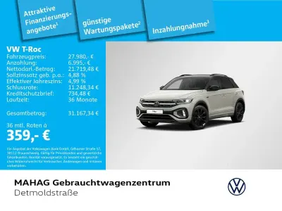 Usata VW T-Roc R-line 150 CV (110 kW) 2024 Grigio SUV