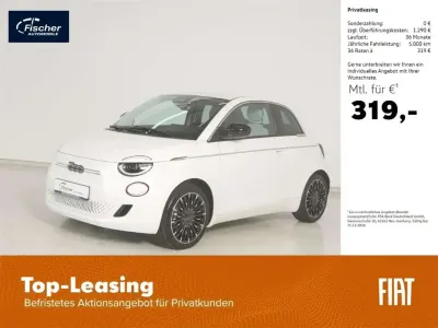 Neu Fiat 500e La Prima 86 kW (118 PS) 2026 Ice weiß Limousine