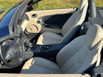 Gebraucht Mercedes SLK200 163 PS (119 kW) 2005 Blau Cabrio