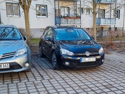 Gebraucht VW Golf VI Comfortline 122 PS (89 kW) 2009 Schwarz Kleinwagen