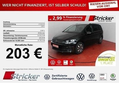 Grenadillschwarz metallic Gebraucht 2025 VW Touran Goal Van / Kleinbus | 27.949 € (Superpreis)