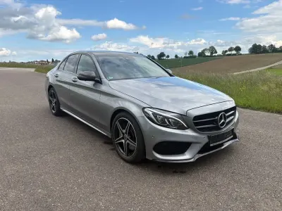 Używany Mercedes C43 AMG AMG 367 KM (269 kW) 2016 Srebrny Sedan/Limuzyna
