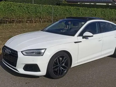 Gebraucht Audi A5 Sportback Sport 190 PS (139 kW) 2019 Weiß Kleinwagen