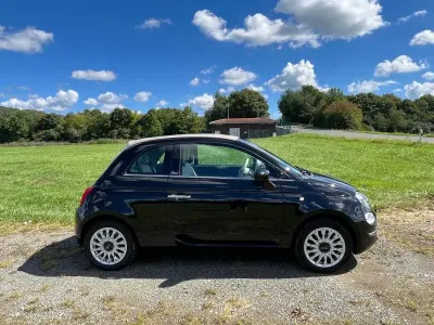 Gebraucht Fiat 500C Lounge 69 PS (50 kW) 2018 Schwarz Cabrio