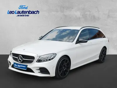 Gebraucht Mercedes C300 AMG line 245 PS (180 kW) 2020 Diamantweiss Kombi