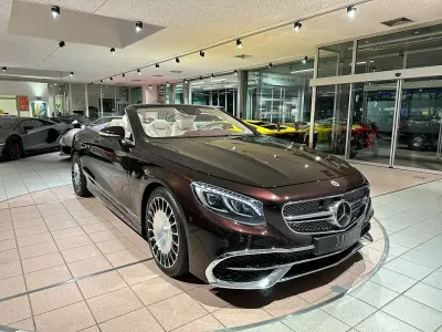 Gebraucht Mercedes S650 Maybach 630 PS (463 kW) 2018 Rubinschwarz Cabrio