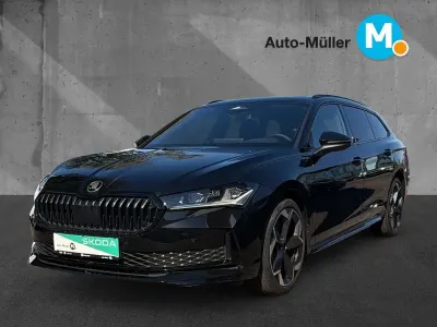 Neu Skoda Superb SportLine 193 PS (141 kW) 2026 Schwarz Kombi