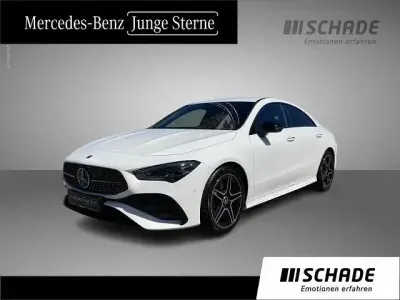 Gebraucht Mercedes CLA200 AMG line 163 PS (119 kW) 2024 Weiß Coupé