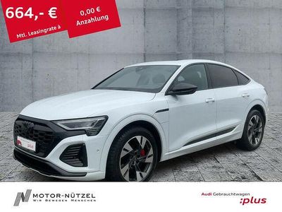 Brugt Audi Q8 e-tron S-Line 300 kW (408 HK) 2024 Hvid SUV
