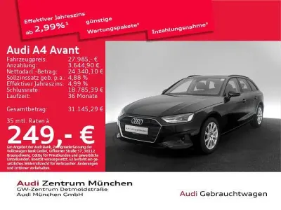 Brugt Audi A4 Basis 204 HK (150 kW) 2024 Sort Stationcar