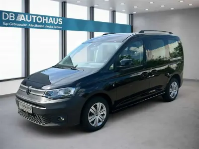 Gebraucht VW Caddy 122 PS (89 kW) 2022 Schwarz Van / Kleinbus