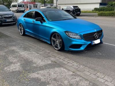 gebraucht Mercedes CLS350 Amg facelift Umbau Chrom Matt Folie