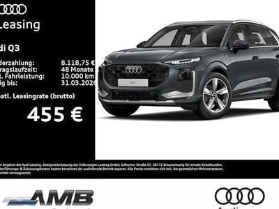 Grau Neu 2025 Audi Q3 S-Line SUV | 49.950 € (Guter Preis)