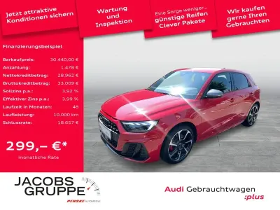 Gebraucht Audi A1 Sportback S-Line 207 PS (152 kW) 2025 Progressivrot metallic Kleinwagen
