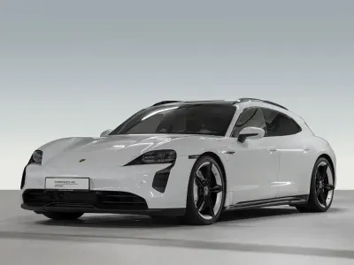 Begagnad Porsche Taycan GTS Sport Turismo 439 kW (598 HK) 2023 Vit Sedan