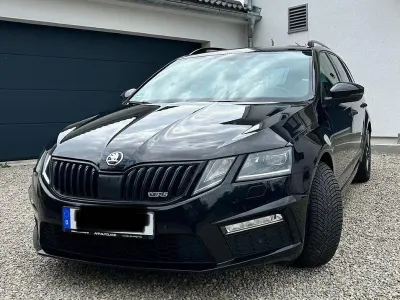 Brugt Skoda Octavia RS 184 HK (135 kW) 2018 Sort Stationcar