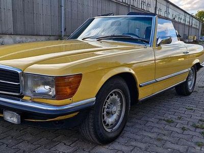 Gebraucht Mercedes SL350 218 PS (160 kW) 1973 Gelb Cabrio