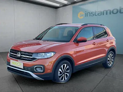 Usado VW T-Cross 95 CV (69 kW) 2022 Naranja SUV