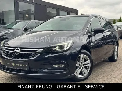 Gebraucht Opel Astra Innovation 136 PS (100 kW) 2018 Tiefseeblau/darkmoon blue Kombi