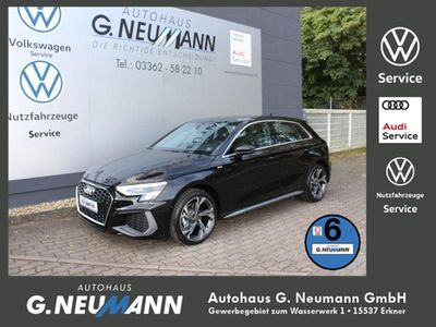 Gebraucht Audi A3 S-Line 150 PS (110 kW) 2023 Schwarz Limousine