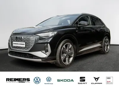 Gebraucht Audi Q4 e-tron Ambiente 150 kW (204 PS) 2023 Mythosschwarz metallic SUV