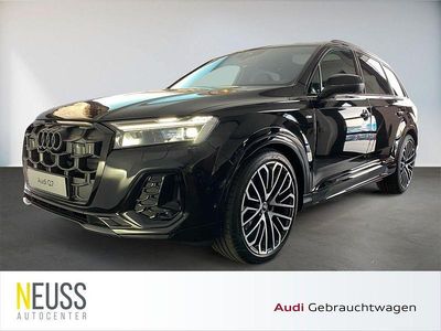 Mythosschwarz metallic Gebraucht 2025 Audi Q7 S-Line SUV | 84.850 € (Fairer Preis)
