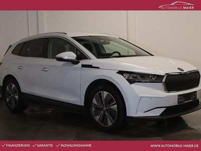 Gebraucht Skoda Enyaq iV Lodge 194 kW (265 PS) 2021 Moonweiss metallic SUV