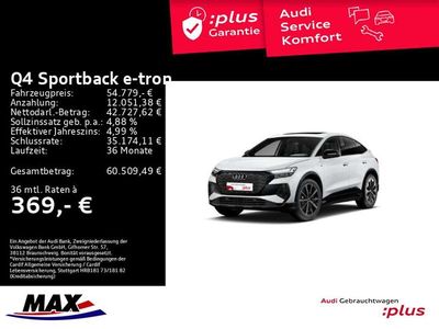 Gebraucht Audi Q4 e-tron S-Line 210 kW (286 PS) 2025 Gletscherweiß metallic SUV