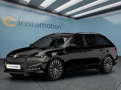 Gebraucht Skoda Superb 218 PS (160 kW) 2021 Schwarz Kombi