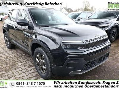Neu Jeep Avenger Longitude 110 PS (80 kW) 2025 Volcano black SUV