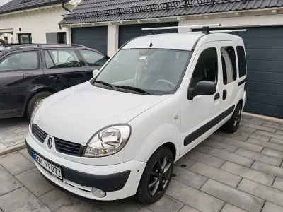 Gebraucht Renault Kangoo Expression 95 PS (69 kW) 2007 Weiß Van / Kleinbus