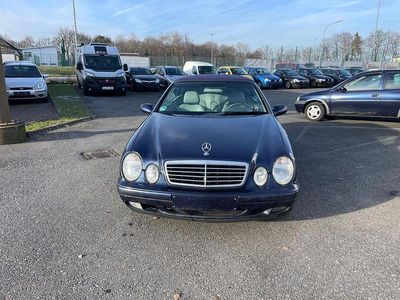 Gebraucht Mercedes CLK200 Elegance 136 PS (100 kW) 1999 Blau Cabrio