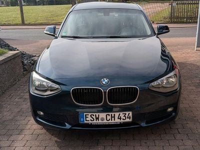 Usata BMW 118 143 CV (105 kW) 2014 Blu Utilitaria