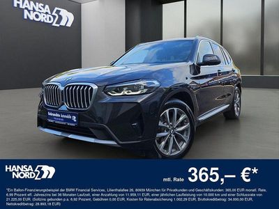 Grau / sophistograu (metallic) Gebraucht 2022 BMW X3 Sport Line SUV | 39.850 € (Fairer Preis)