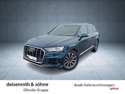 Gebraucht Audi Q7 Design 381 PS (280 kW) 2021 Galaxisblau metallic SUV