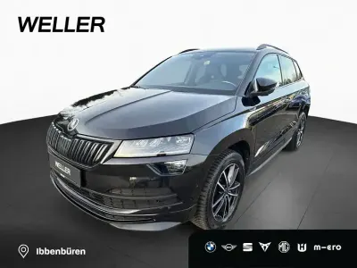 Gebraucht Skoda Karoq SportLine 190 PS (139 kW) 2020 Black magic perleffekt (schwarz) SUV