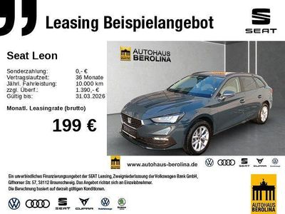 Neu Seat Leon ST 116 PS (85 kW) 2025 Blau Kombi