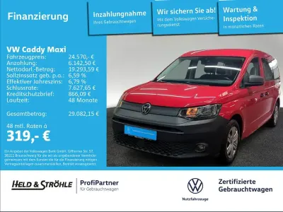 Gebraucht VW Caddy R 122 PS (89 kW) 2022 Tornadorot Van / Kleinbus