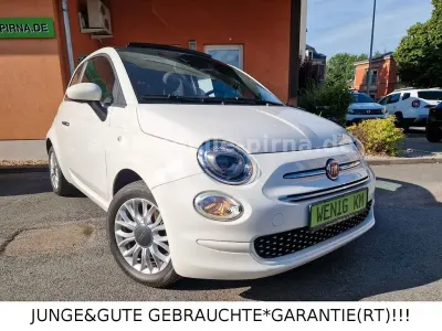 Gebraucht Fiat 500 Lounge 69 PS (50 kW) 2020 Weiß Cabrio