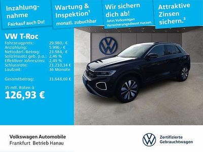 Gebraucht VW T-Roc Goal 150 PS (110 kW) 2025 Deep black perleffekt SUV