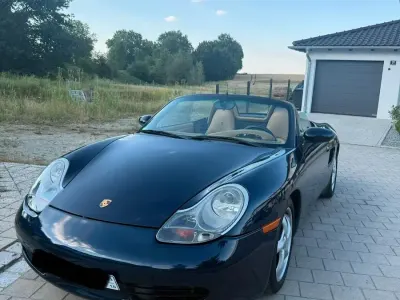 Gebraucht Porsche Boxster 204 PS (150 kW) 1999 Blau Cabrio