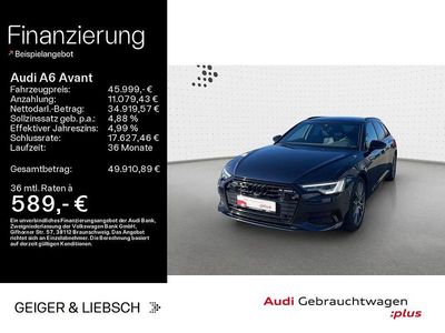 Gebraucht Audi A6 S-Line 265 PS (194 kW) 2023 Blau Kombi