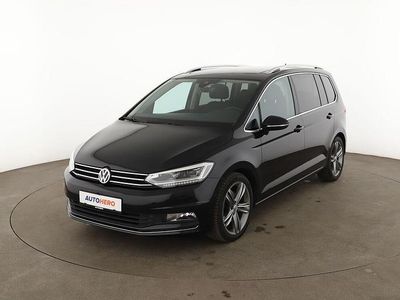 Gebraucht VW Touran Highline 150 PS (110 kW) 2016 Schwarz Van / Kleinbus