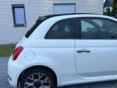 Używany Fiat 500C Sport 69 KM (50 kW) 2021 Biały Kabriolet