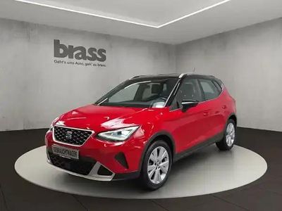 Gebraucht Seat Arona 110 PS (80 kW) 2023 Pure rot / midnight schwarz metallic SUV